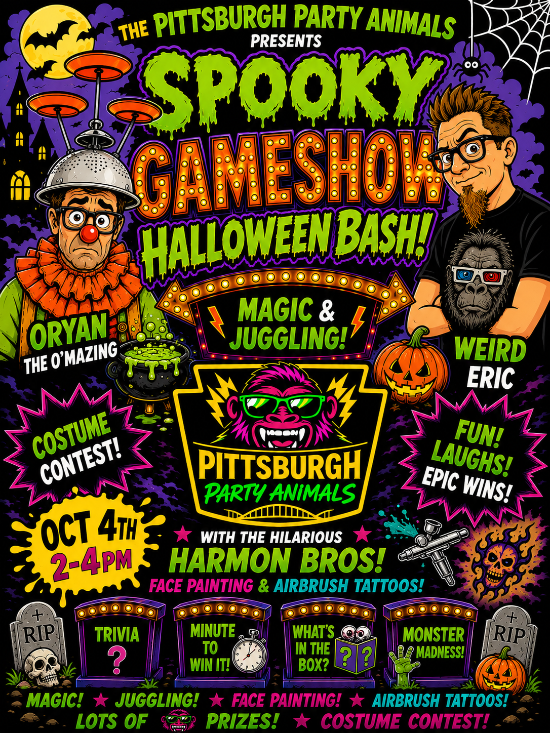 Spooky Gameshow Halloween Bash