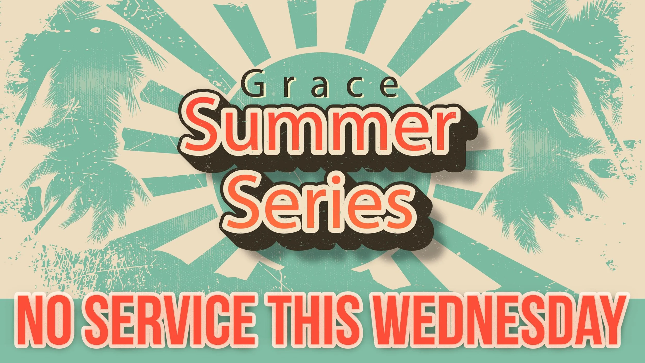 No Wednesday Night - VBS Week