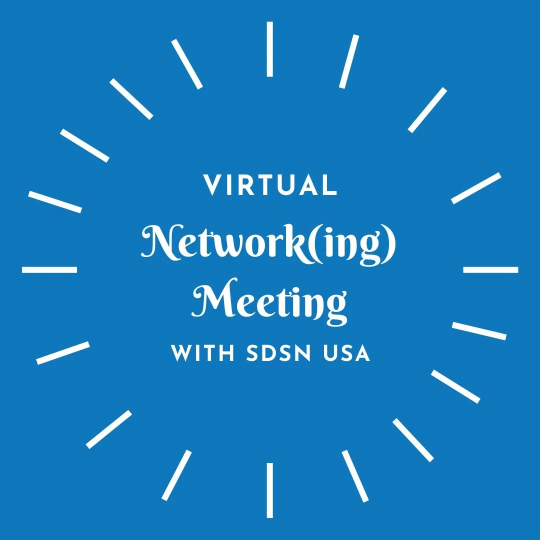 SDGs in the US Networking Meeting
