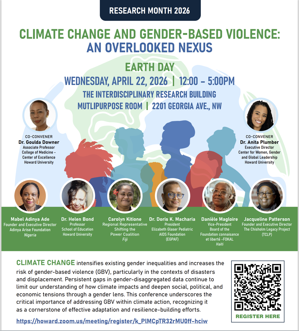 Research Month: Climate Change and Gender Based Violence: An Overlooked Nexus