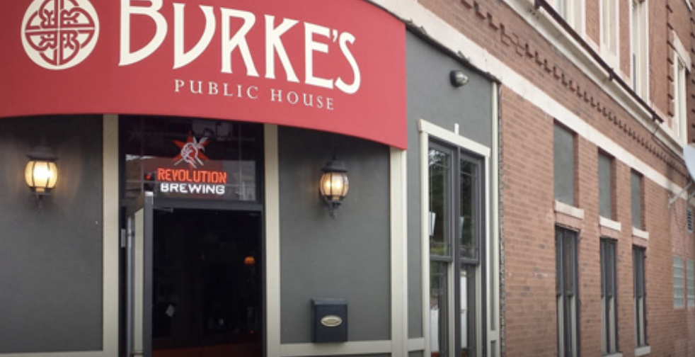 Dine at Burke’s Public House