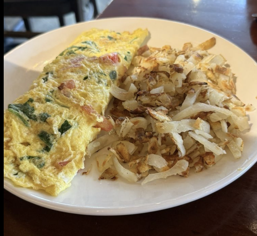 Lunch at Fried Egg Cafe