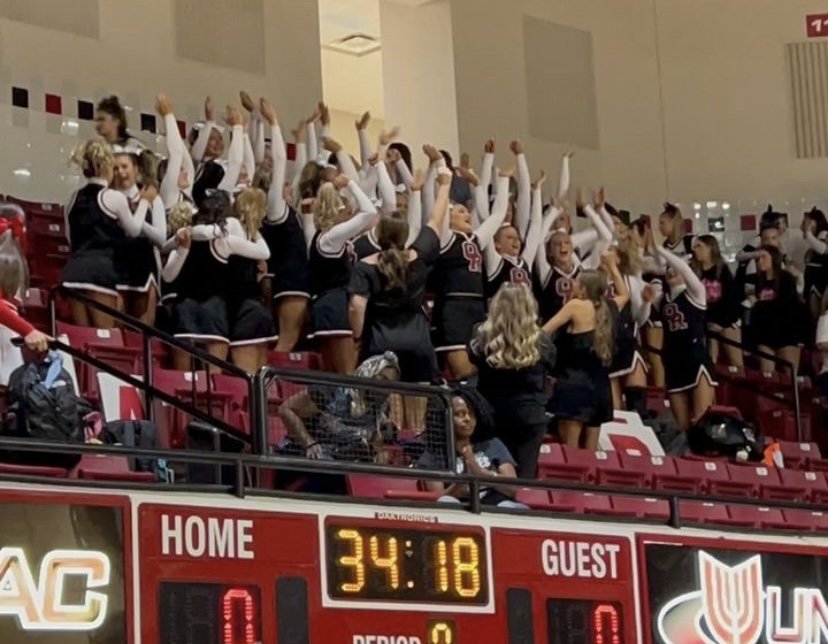 Rams Varsity Cheer, eighth win at state!