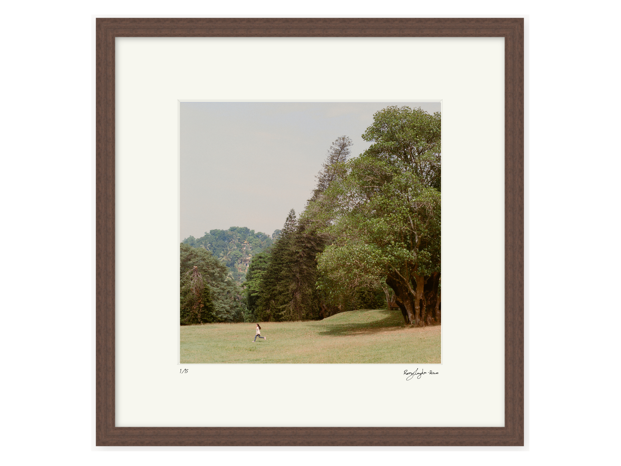 Running Girl - Limited Edition Square Print