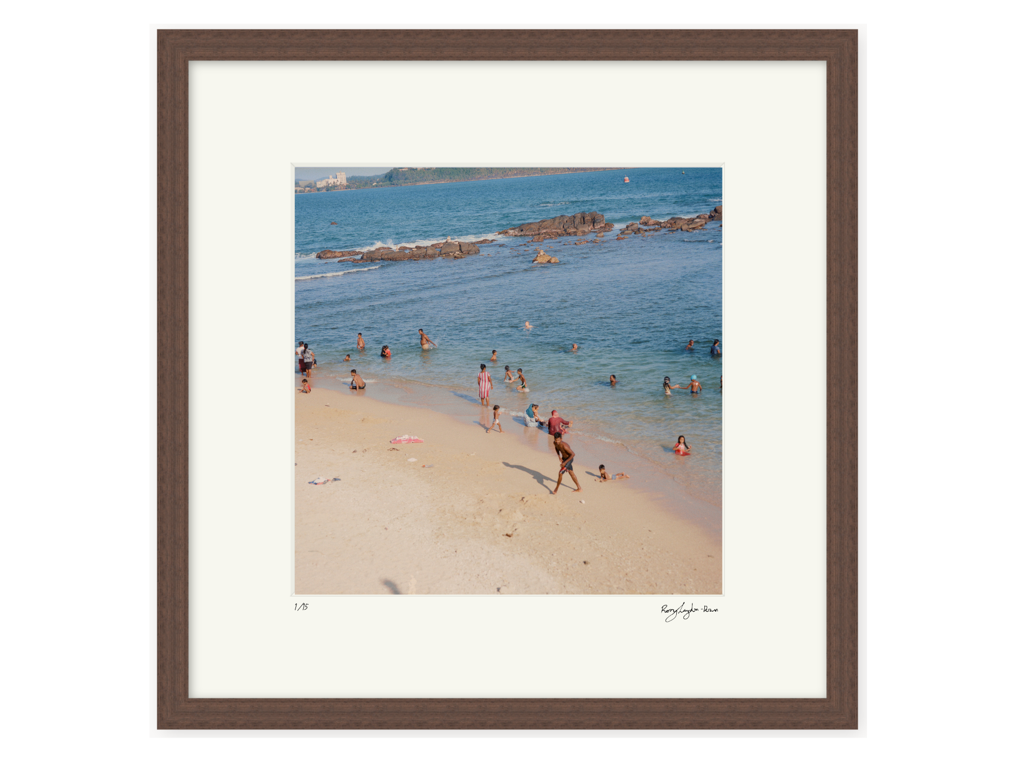Galle Beach - Limited Edition Square Print
