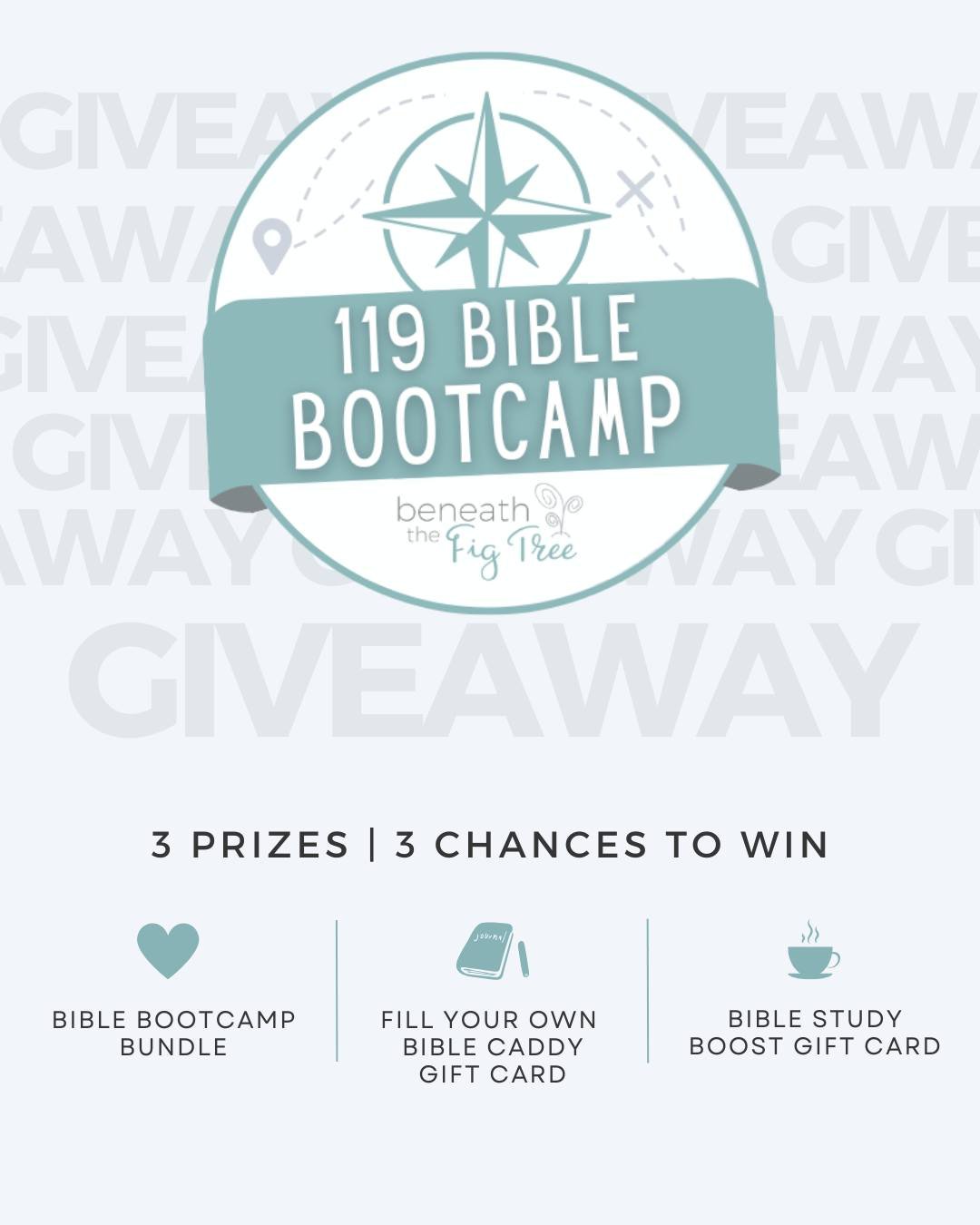 I&rsquo;ve teamed up with an inspiring group of women to bring you this special giveaway&mdash;packed with tools and treasures to help you fall in love with God&rsquo;s Word.

🎁 3 incredible prizes
📖 A chance to refresh your devotional life
🌿Just 