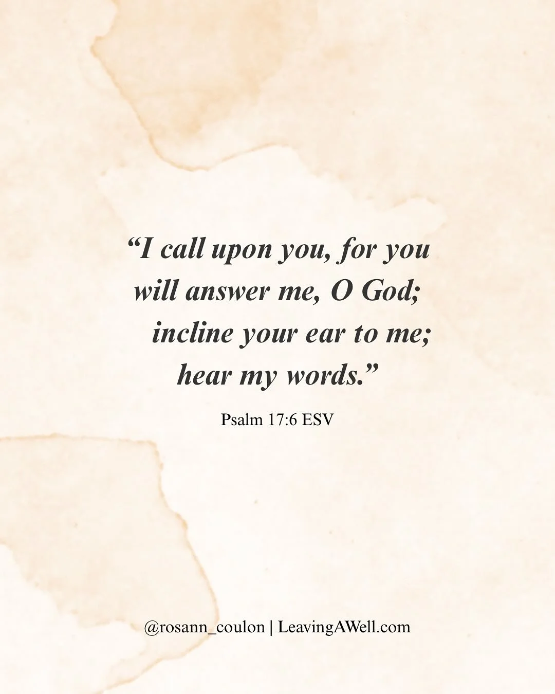 Wherever you find yourself today, there is one thing that is certain: prayer is always worthy of time and attention.

The Lord invites us to draw near and promises that His ears are open to our cries (James 4:8 &amp; Ps. 34:15). Prayer is our lifelin