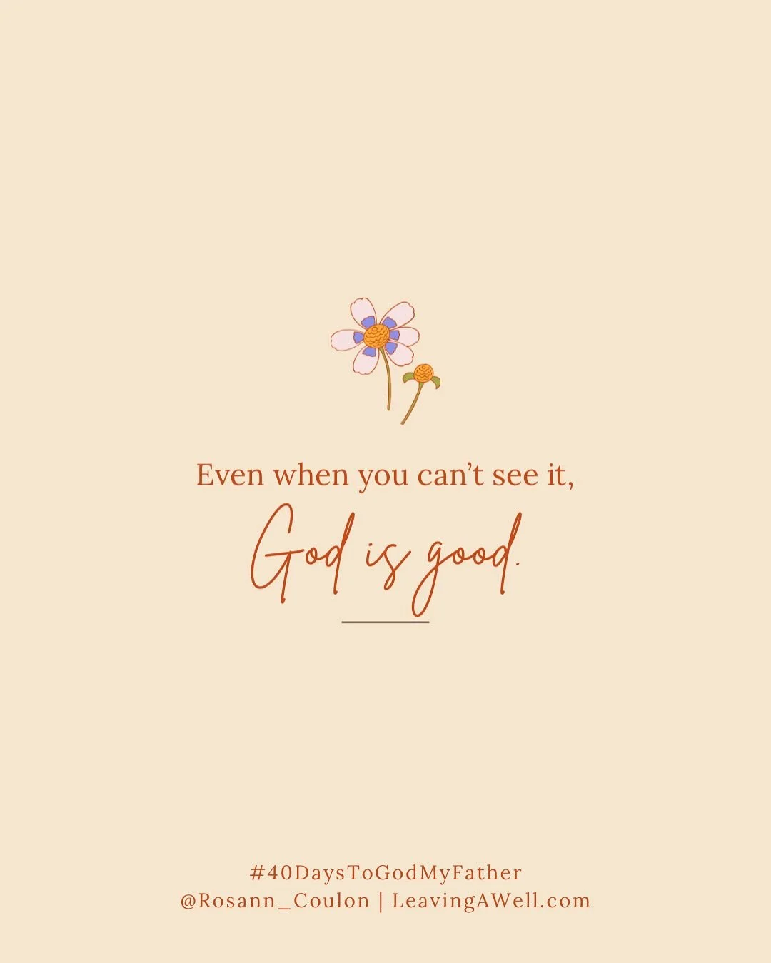 Do you struggle to believe God is good?

When we filter what we believe about the Lord through our circumstances, we can end up determining that God isn&rsquo;t good.

That&rsquo;s why it&rsquo;s so important to cling to the truth found in Scripture.