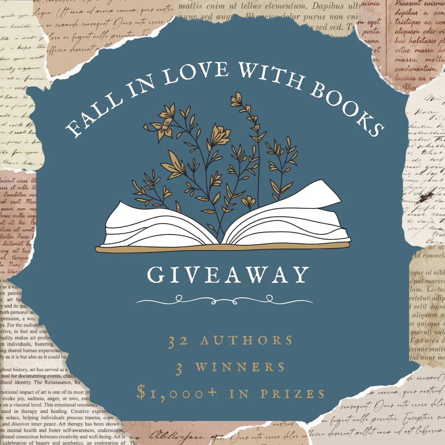 Times are tough, friends. We need a bit of hope, encouragement, and good news.🔆 

That's why I want to invite you to the FALL IN LOVE WITH BOOKS GIVEAWAY! 📚 We love all things books, but we also love the way God uses the power of stories to change 