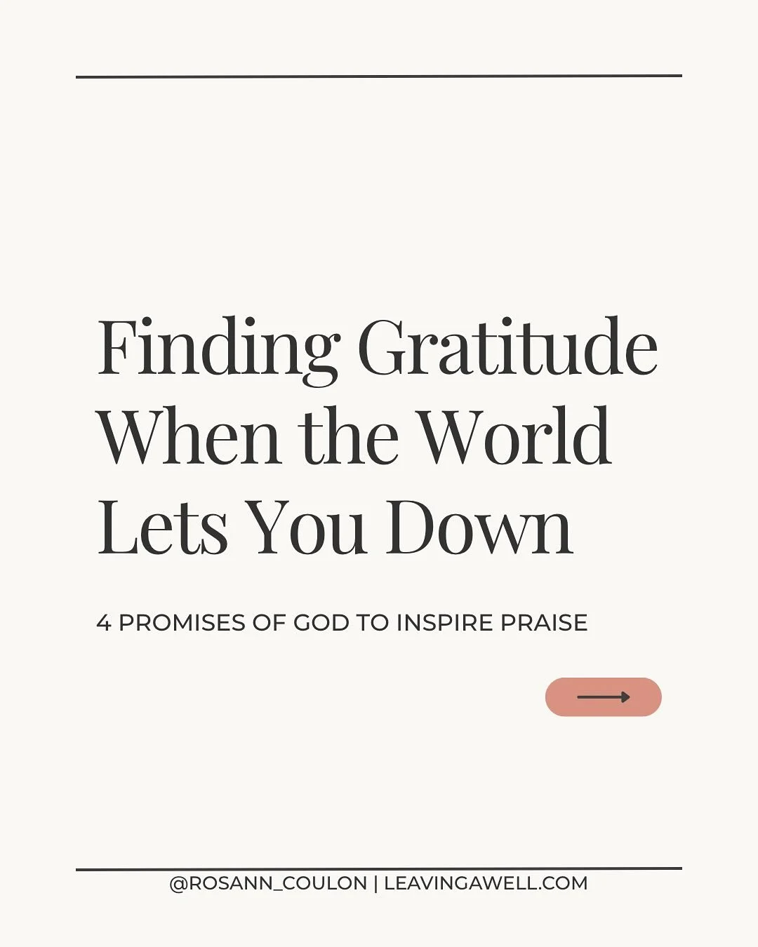 Lord, forgive me for the times I take my eyes off You and place them on the things of this world. 

Thank You for reminding me that You&rsquo;re always with me, holding my hand, guiding me by Your counsel, and leading me toward the glory that awaits 