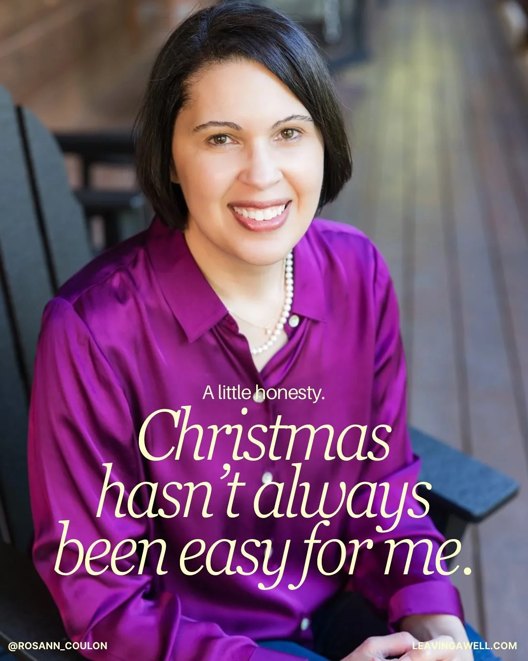 Christmas hasn&rsquo;t always been easy for me. There were years when chronic illness prevented me from really being present.

There were holidays when relationships were strained and my family was hurting. I even wanted to skip it.

But I learned so