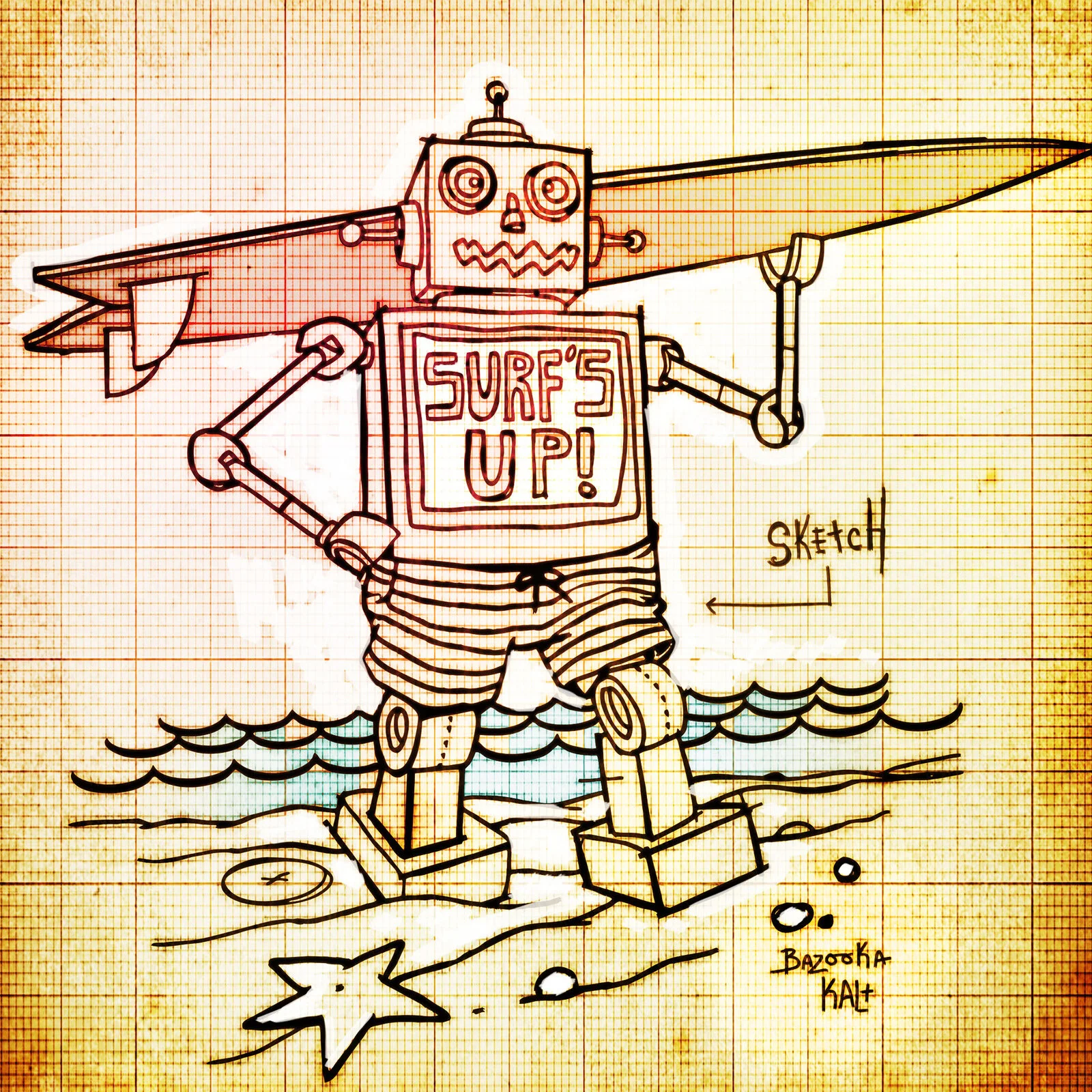 KALTMACHINE ROBOT SURF  Brian kalt start.jpg