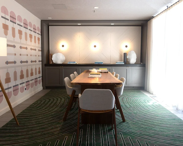 Seating area at Hotel Enso