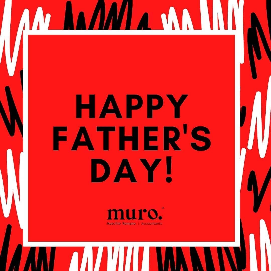 Wishing a Happy Father's Day to all the father's and important men in our lives! 

#muro #muroaccountants #brisbanecpa #smallbusinessbrisbane #fathersday #brisbaneaccountants
