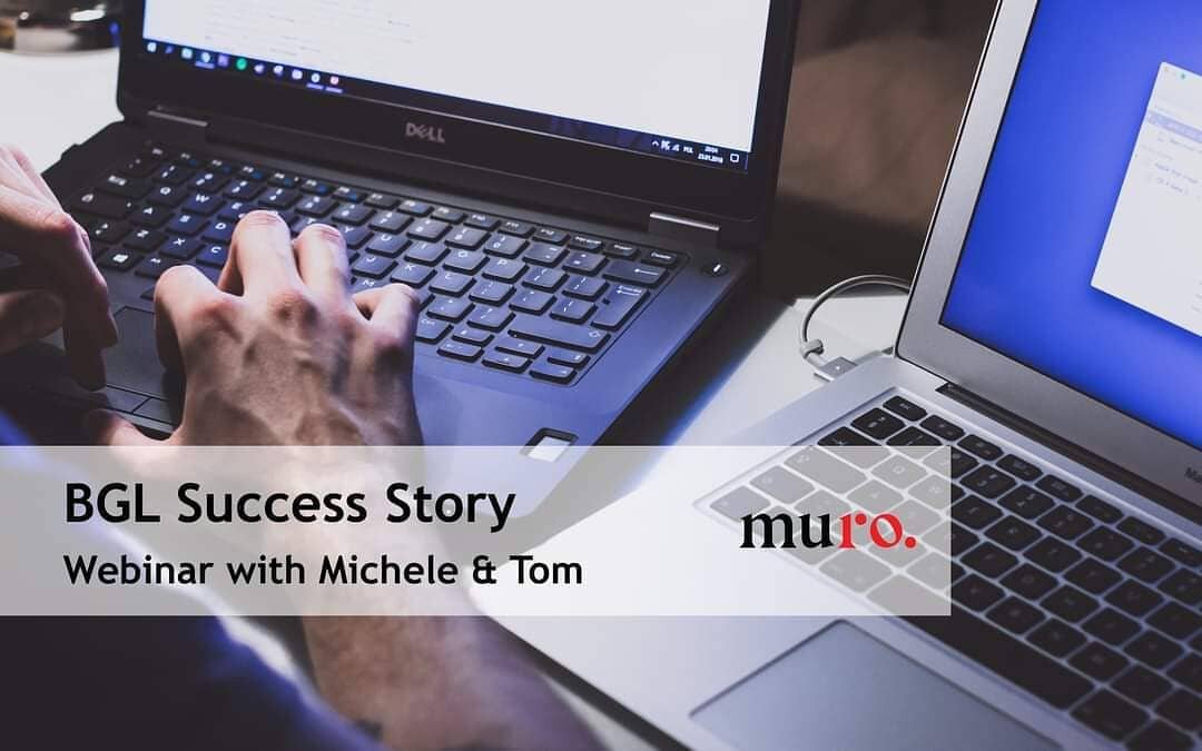 Last week Michele Romano from Muro and Tom Romano from Murotech along with BGL's Daniel Tramontana had the privilege of joining BGL's webinar as they discussed their success story.

Click the link in our bio to watch.

#muro #muroaccountants #bgl #we
