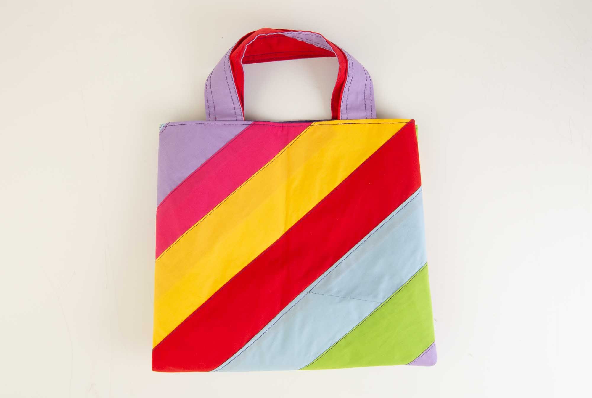 Rainbow striped