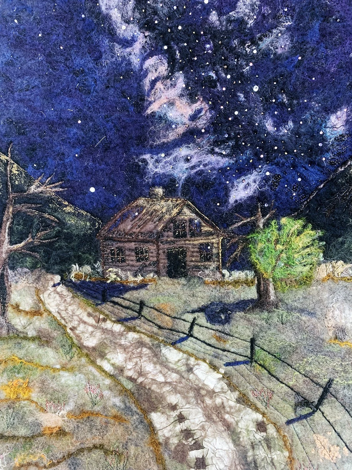 Colorado Grasslands Interpreted Through Textiles