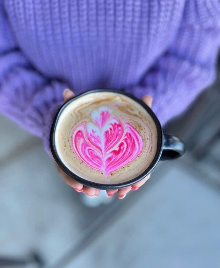 Sip on a custom latte design ✨