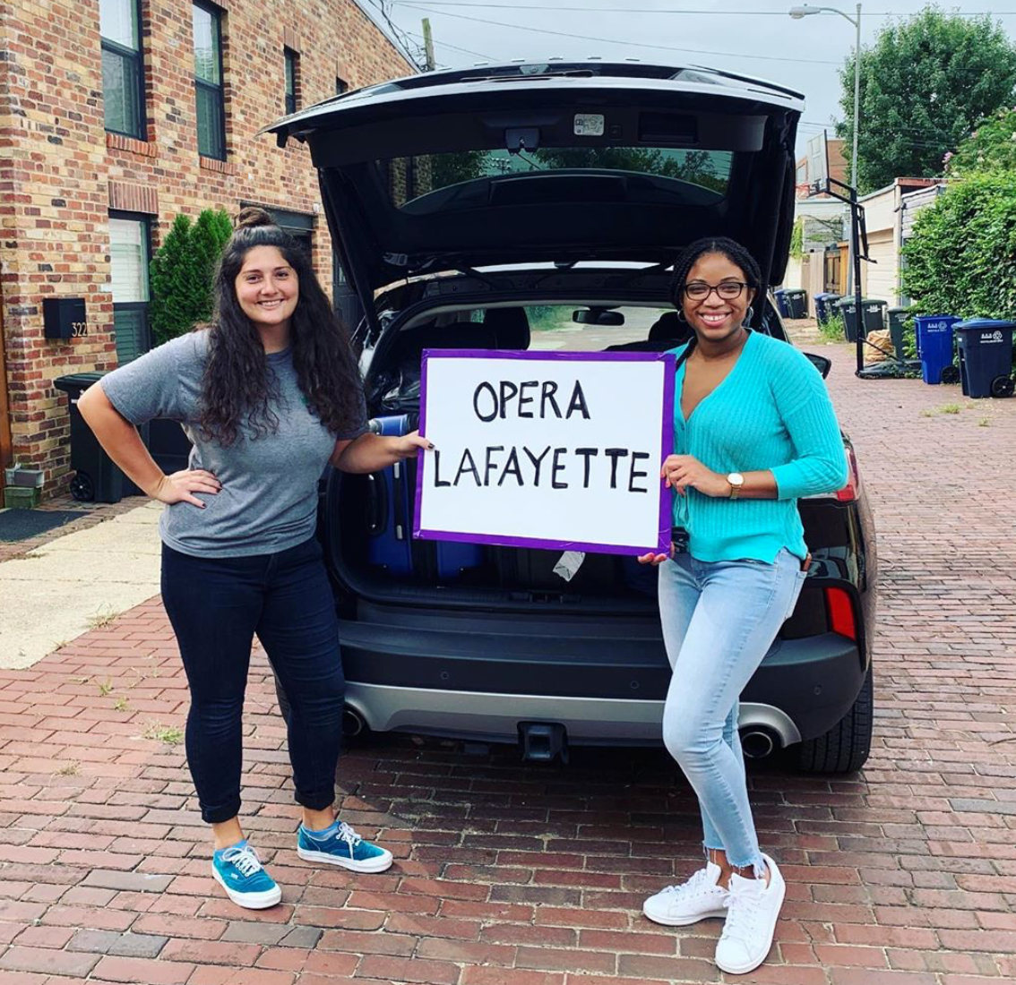 Two of our staff members hit the road today as  #OLgoeswest  🚗 you can follow along on their cross country trek on our insta story! Posted by @operalafayette. 
