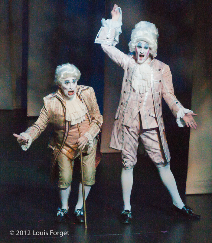 Tony Boutté and Jeffrey Thompson in Monsigny’s opéra comiqueLe Roi et le fermier (©Louis Forget) (Copy)