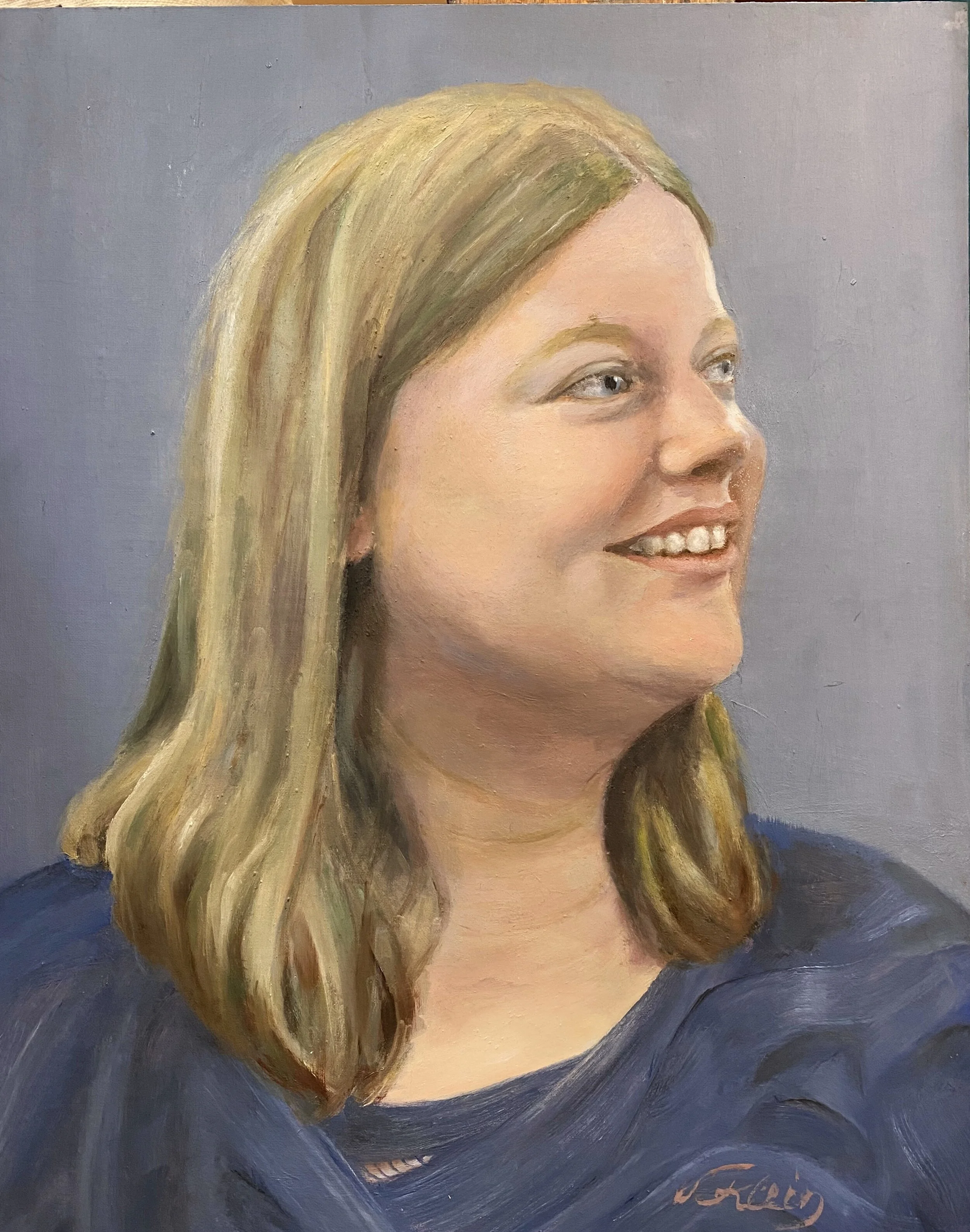  14 x 11”  Oil on Belgian linen panel  $3000. 