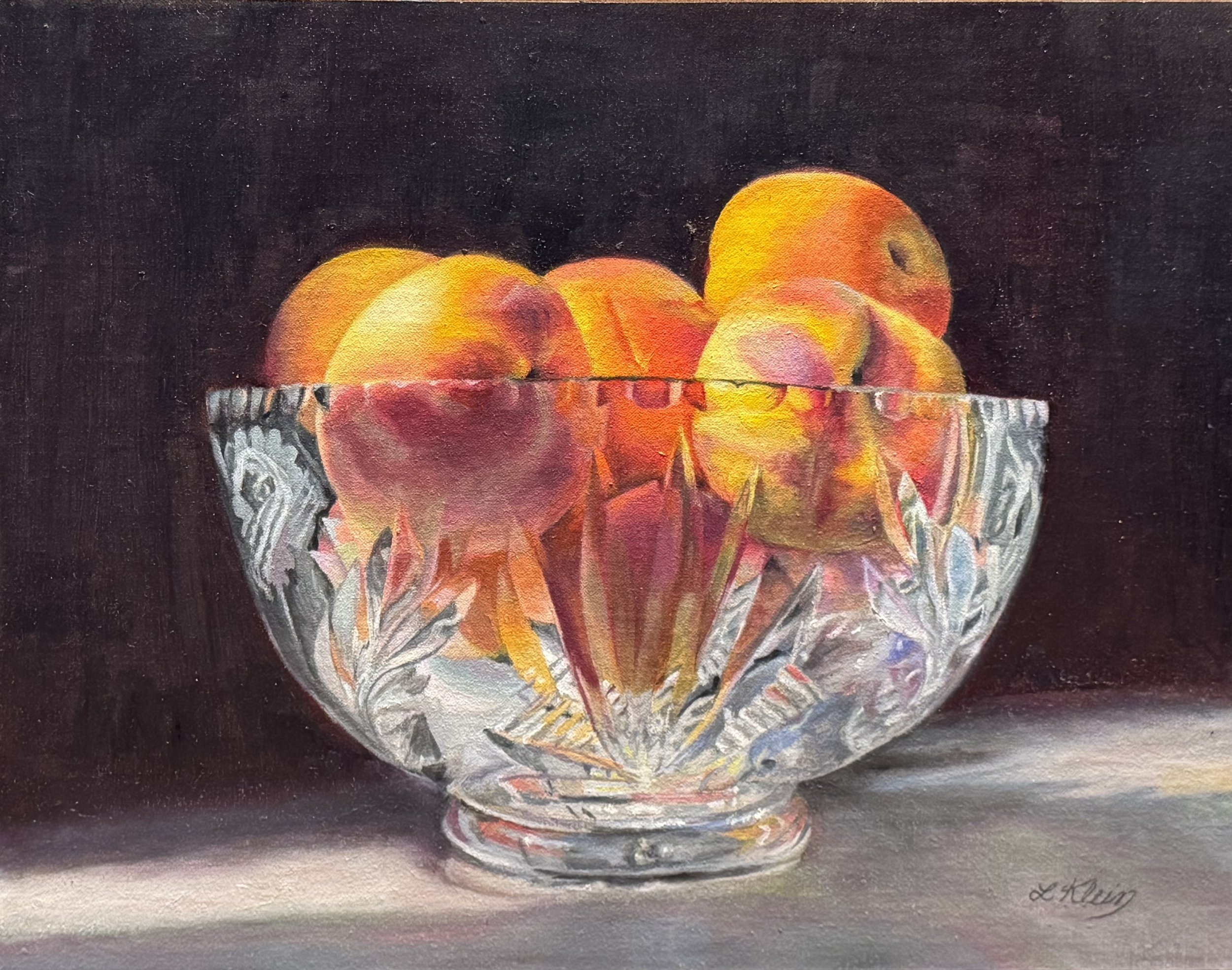 Brimming with. . . .