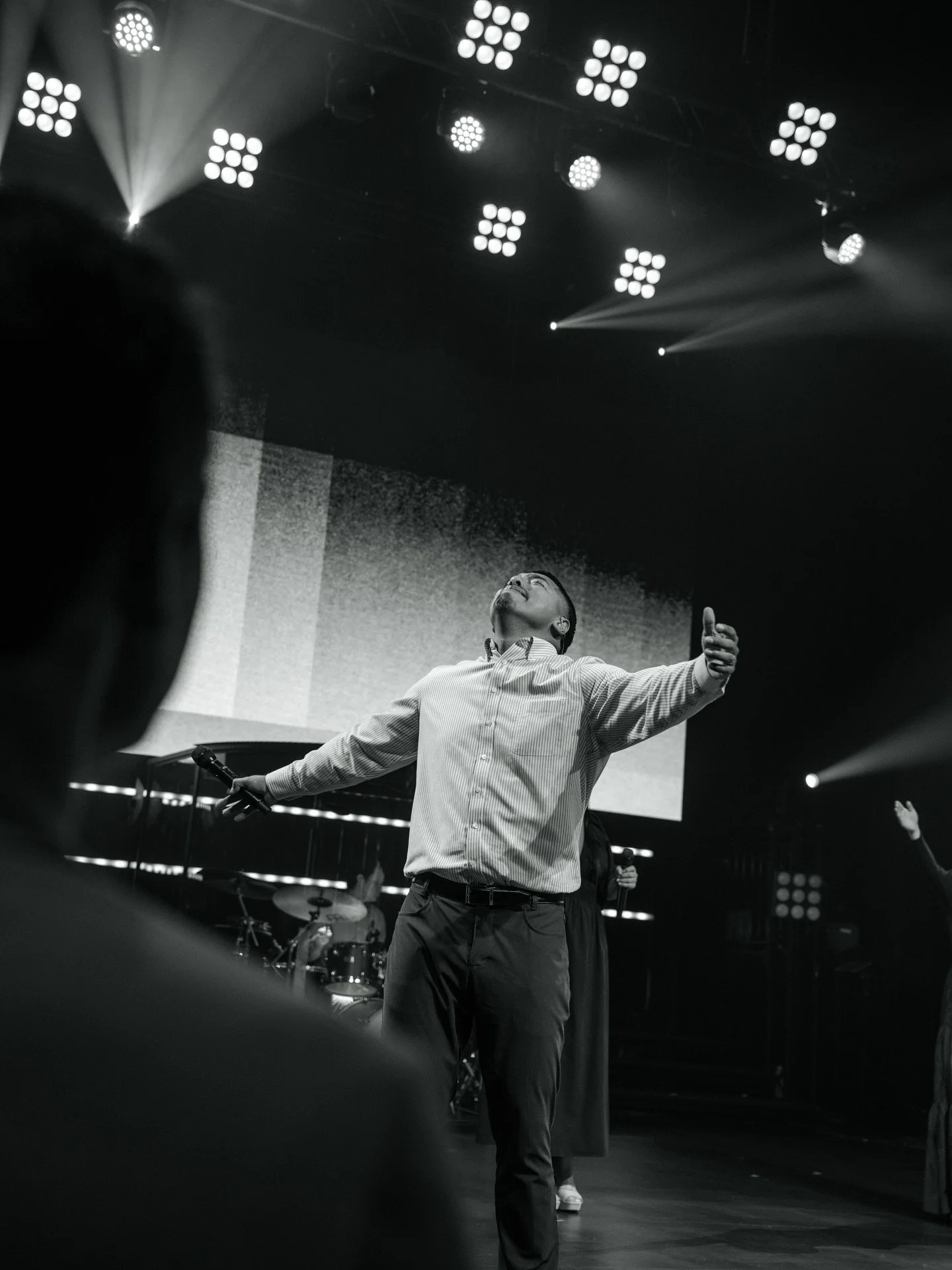 First Sunday of 2026 in B&amp;W! Started this year off strong with an incredible service at RW!