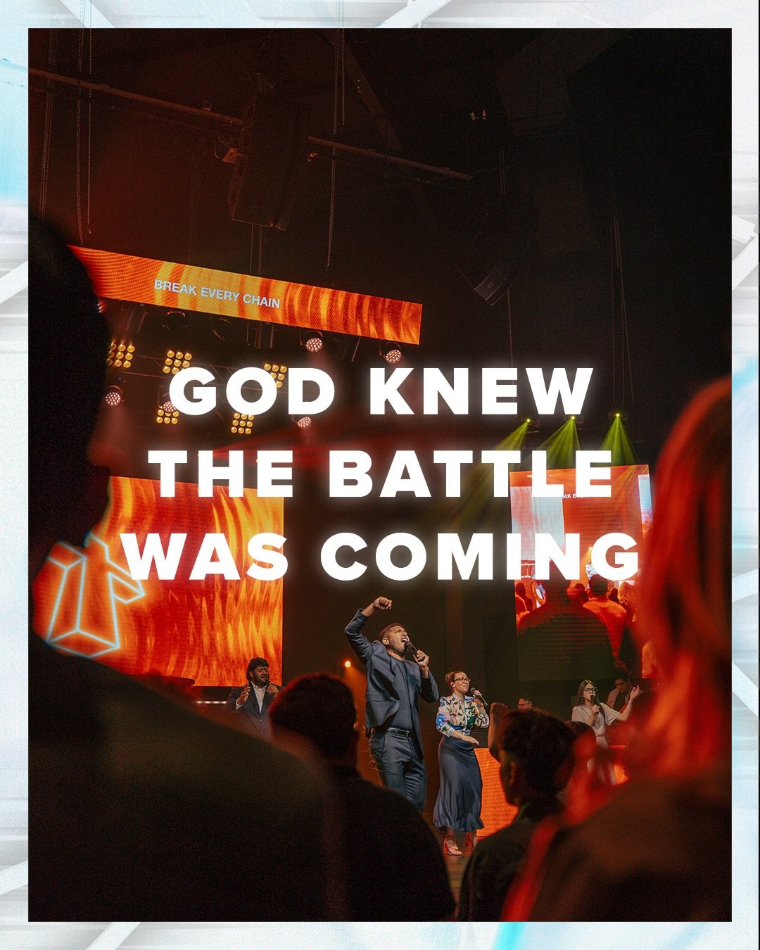 If God knew the battle was coming, then he also knew what it was going to produce. There are some things that only get released through the fight.