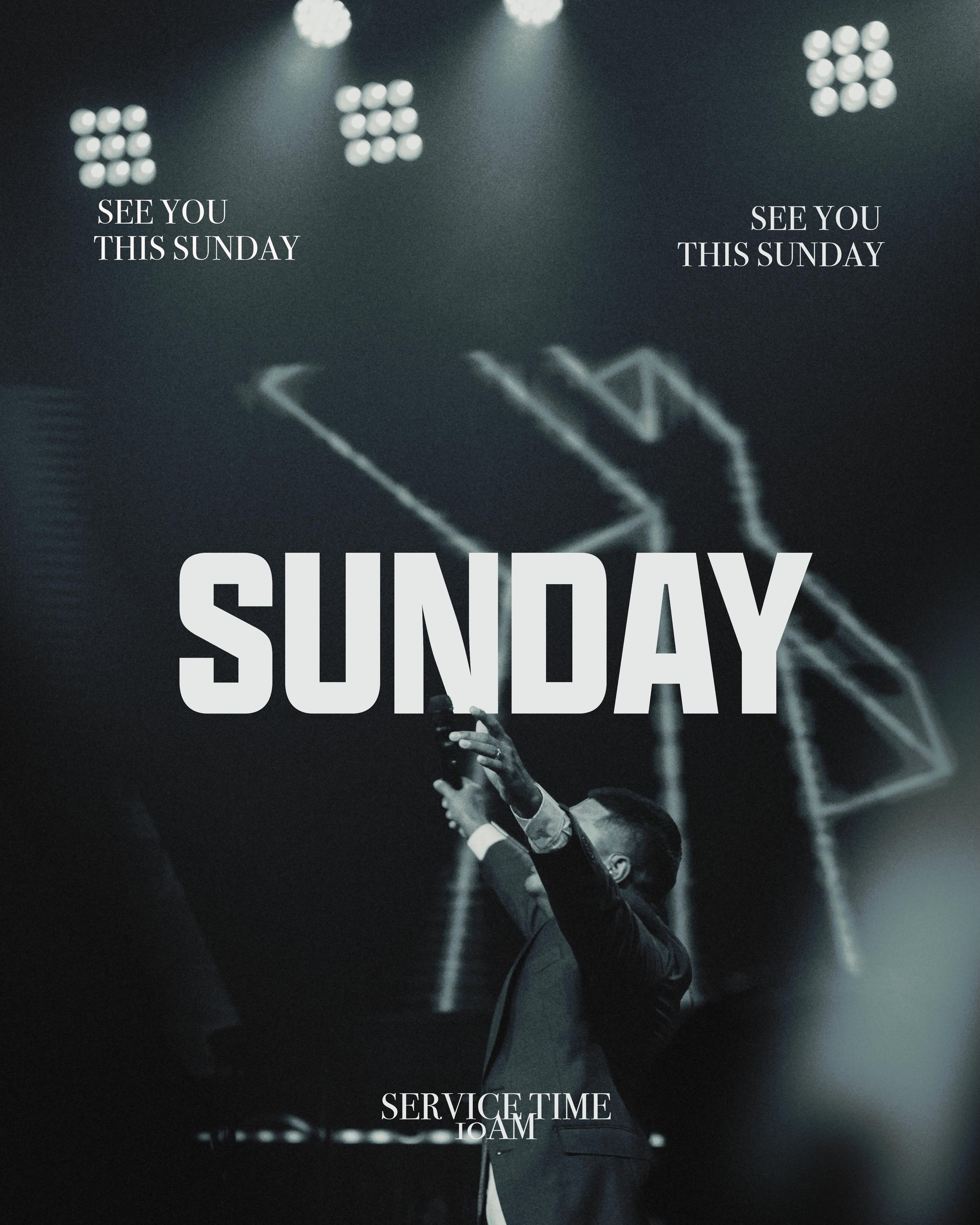 Sunday Service &amp; Day of Revival 🙏
We can&rsquo;t wait for you to join us tomorrow to praise &amp; worship our Lord! We know you won&rsquo;t want to miss it ❤️&zwj;🔥 see yall then! 

⌚️: 10 am
