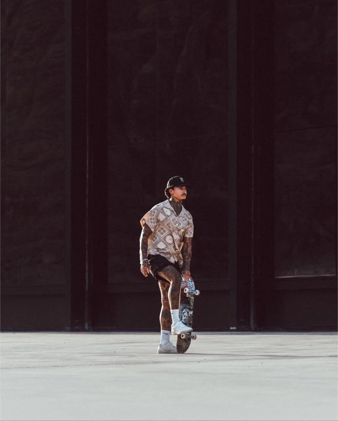 @nyjah at Maraya 🛹 

#skate #monsterenergy #skateboarding