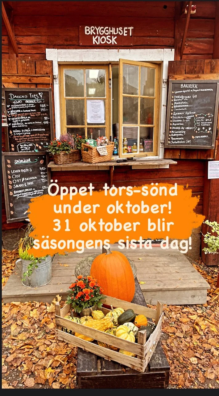 ÖPPET I OKTOBER