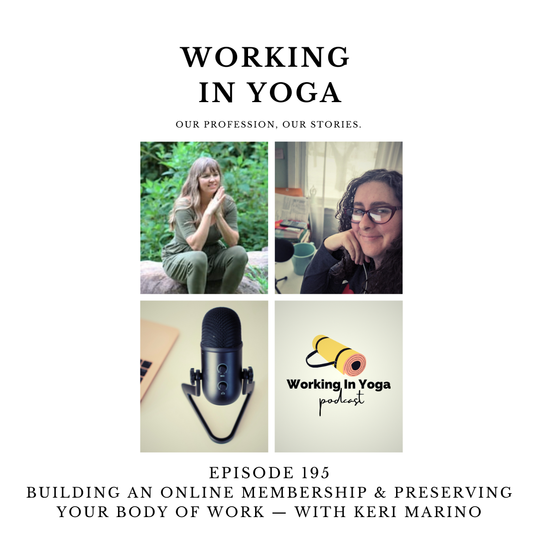 Building an Online Membership &amp; Preserving Your Body of Work — With Keri Marino