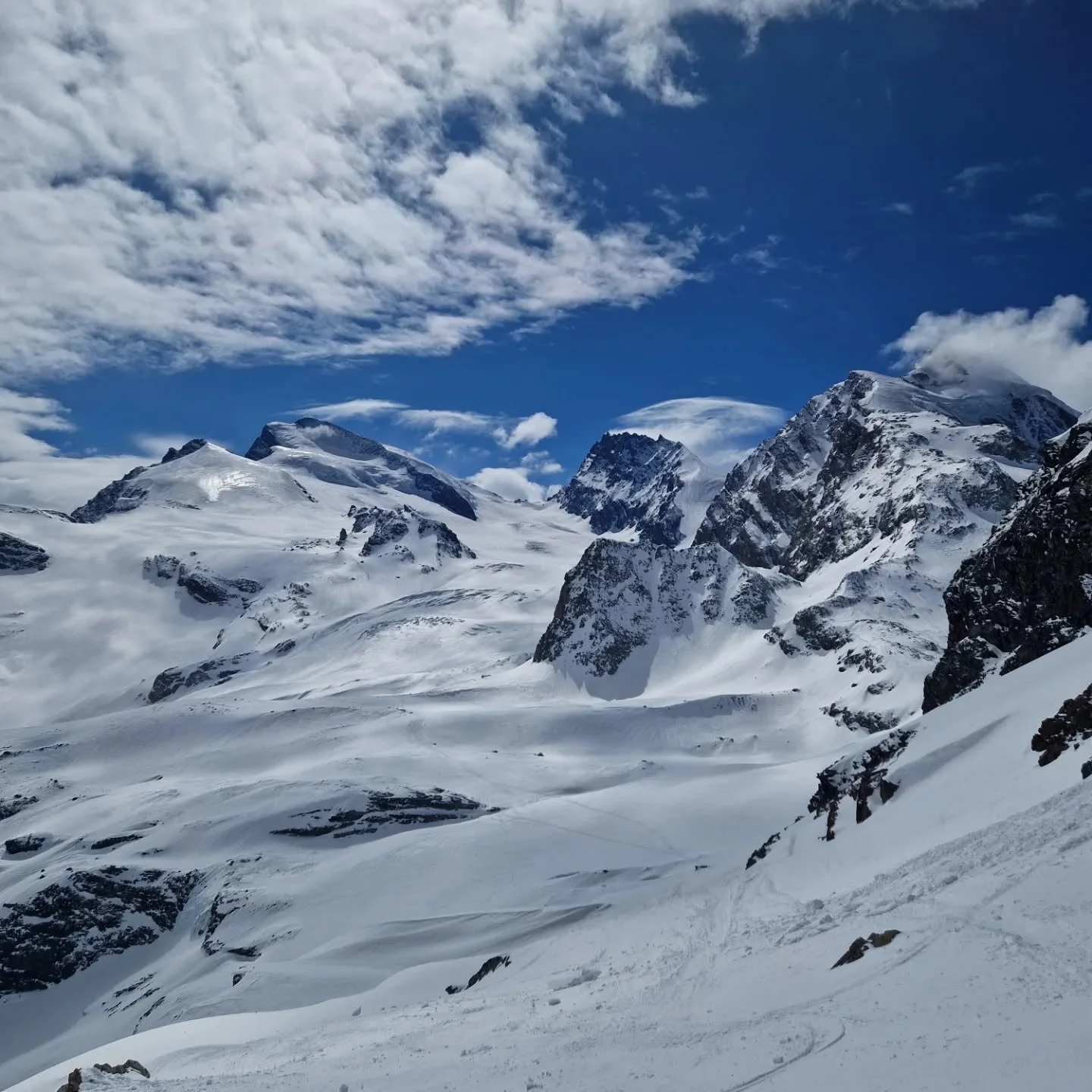 Rimpfischhorn + Alphubel