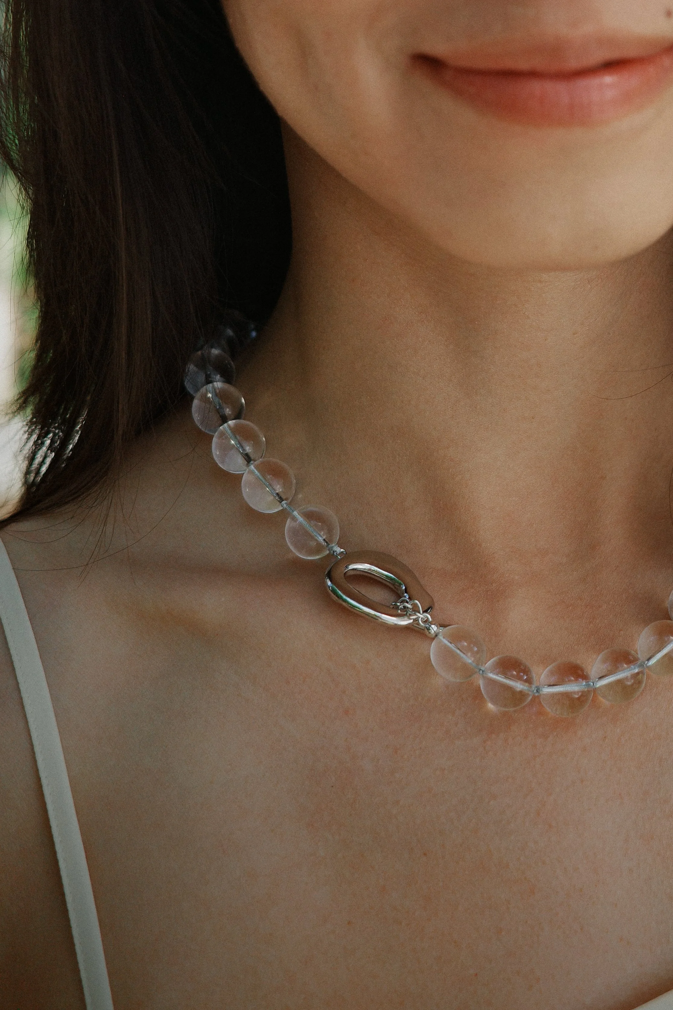 DEW BEADED NECKLACE