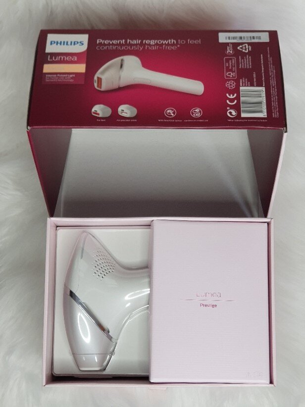 Part One: My Journey using the Philips Lumea Prestige IPL Hair Removal  Device — Brown Girl Does Makeup