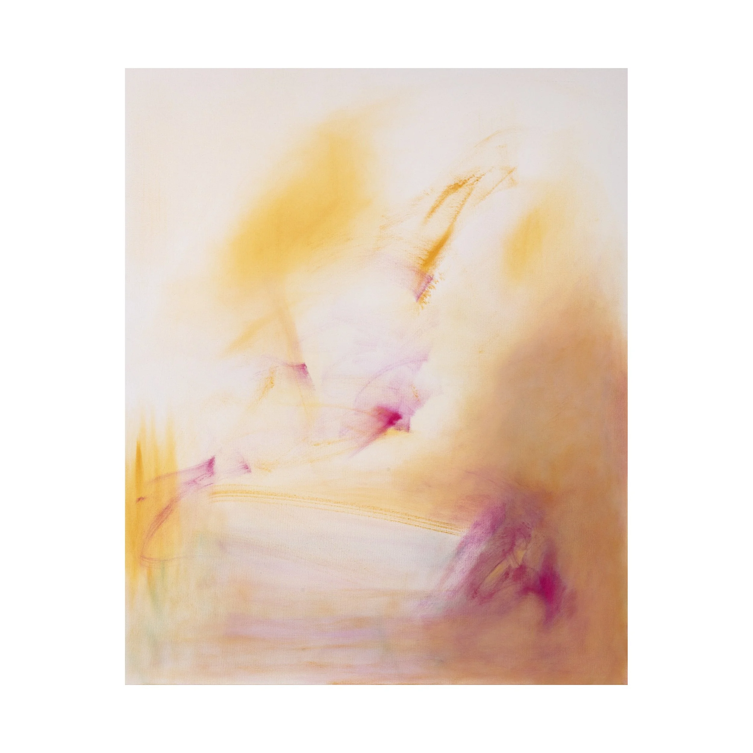 Clara, 2026. Óleo sobre tela, 110 x 90 cm.