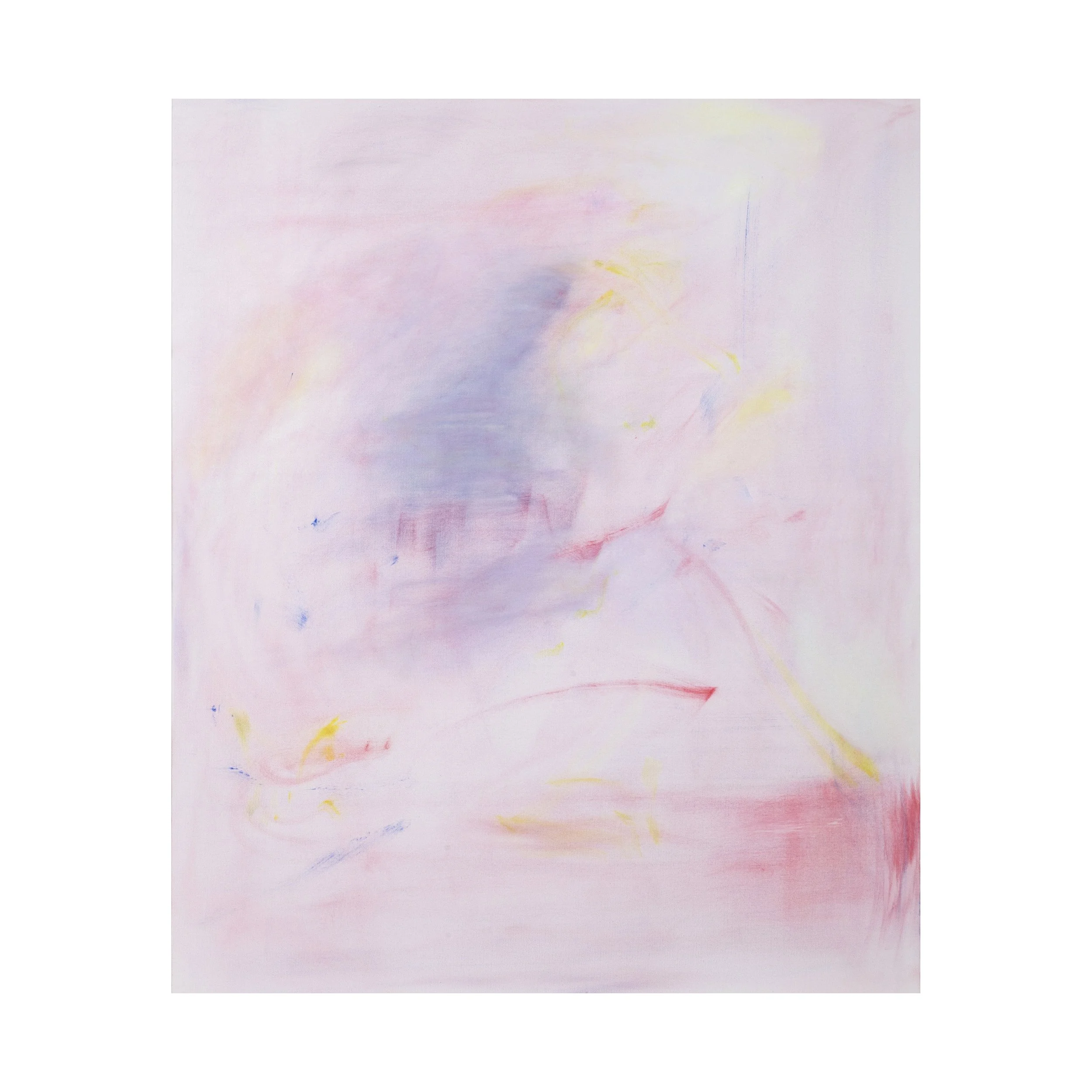 Antes de Vir a Ser, 2026. Óleo sobre tela, 120 x 100 cm.