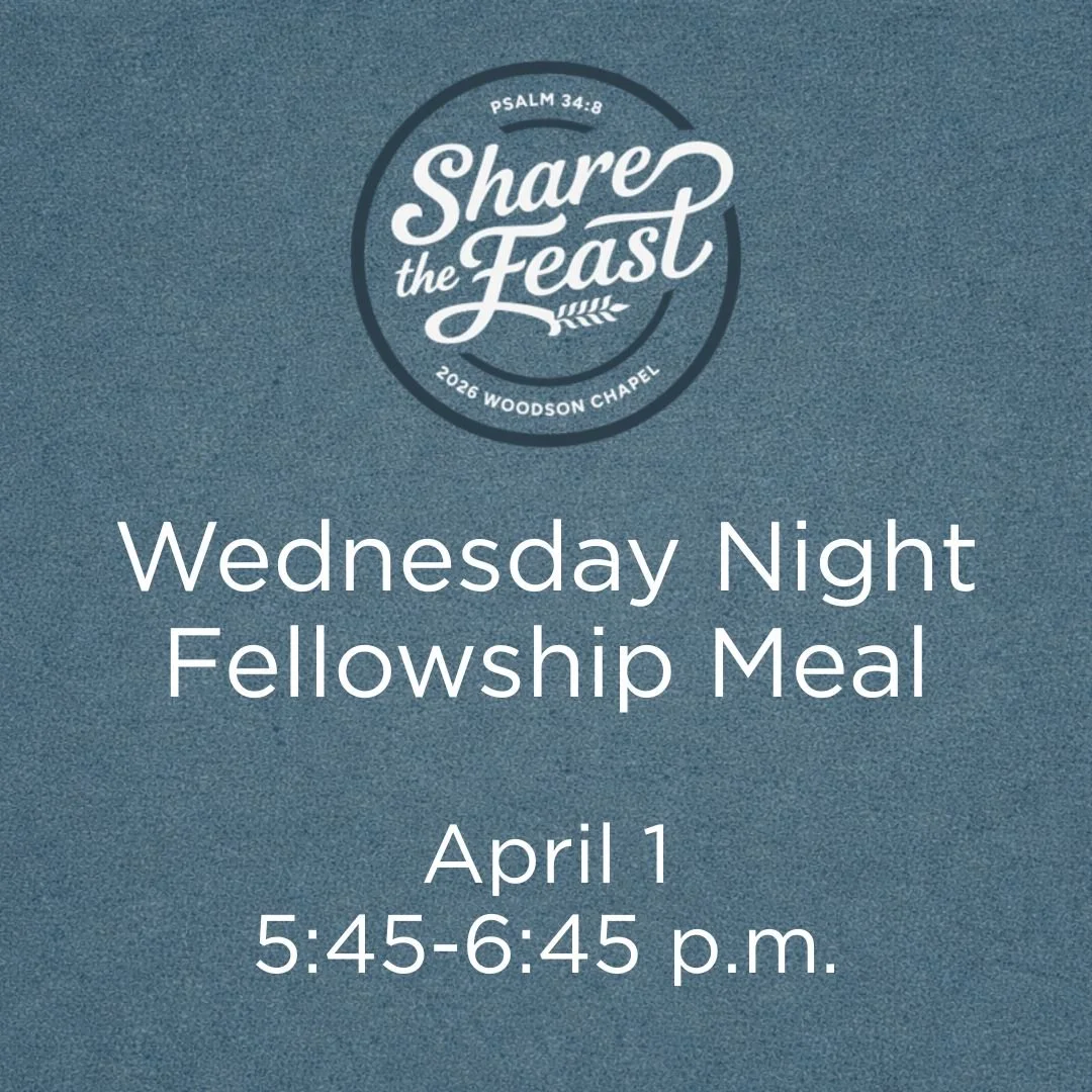 Wednesday-Night Fellowship Meal