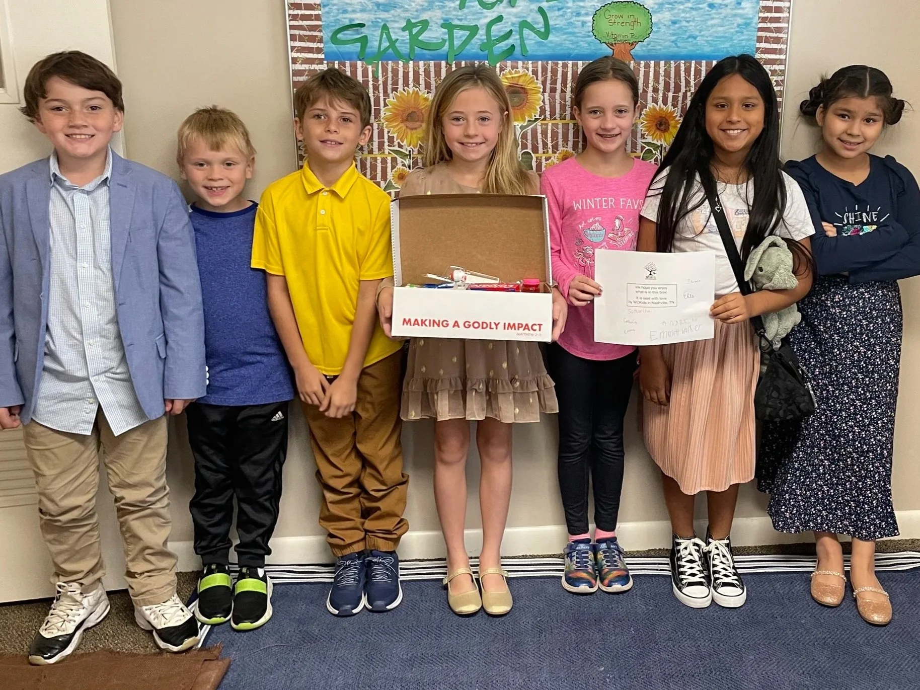 WCKids Magi Box Service Project