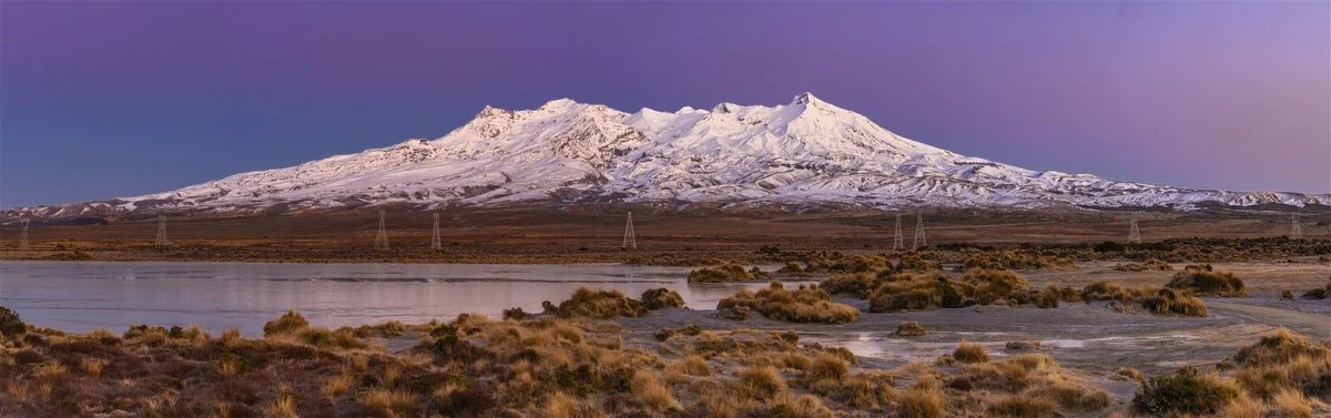 Ruapehu's first light | Erin Robson