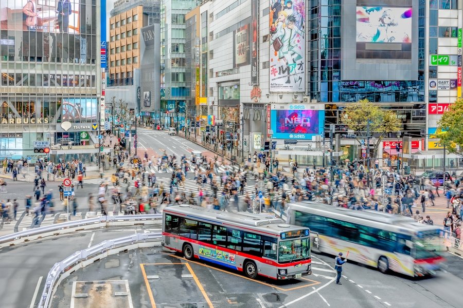 Shibuya in motion - Tokyo | Anna Bootle
