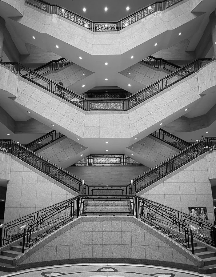 The stairwell | Richard Lander
