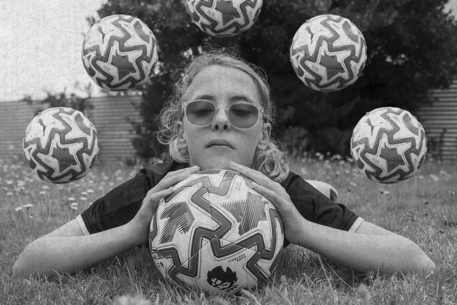 All she thinks about is football | Sharon Kenyon