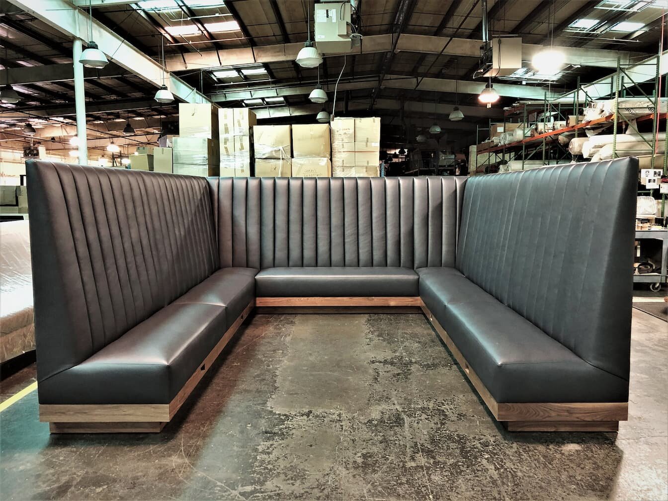 Corn Upholstery -A comparison between coil springs and sinuous, no sag  springs. | Corn Upholstery Built-In Seating, Custom Booths, Banquette  Seating, and Hospitality Furniture