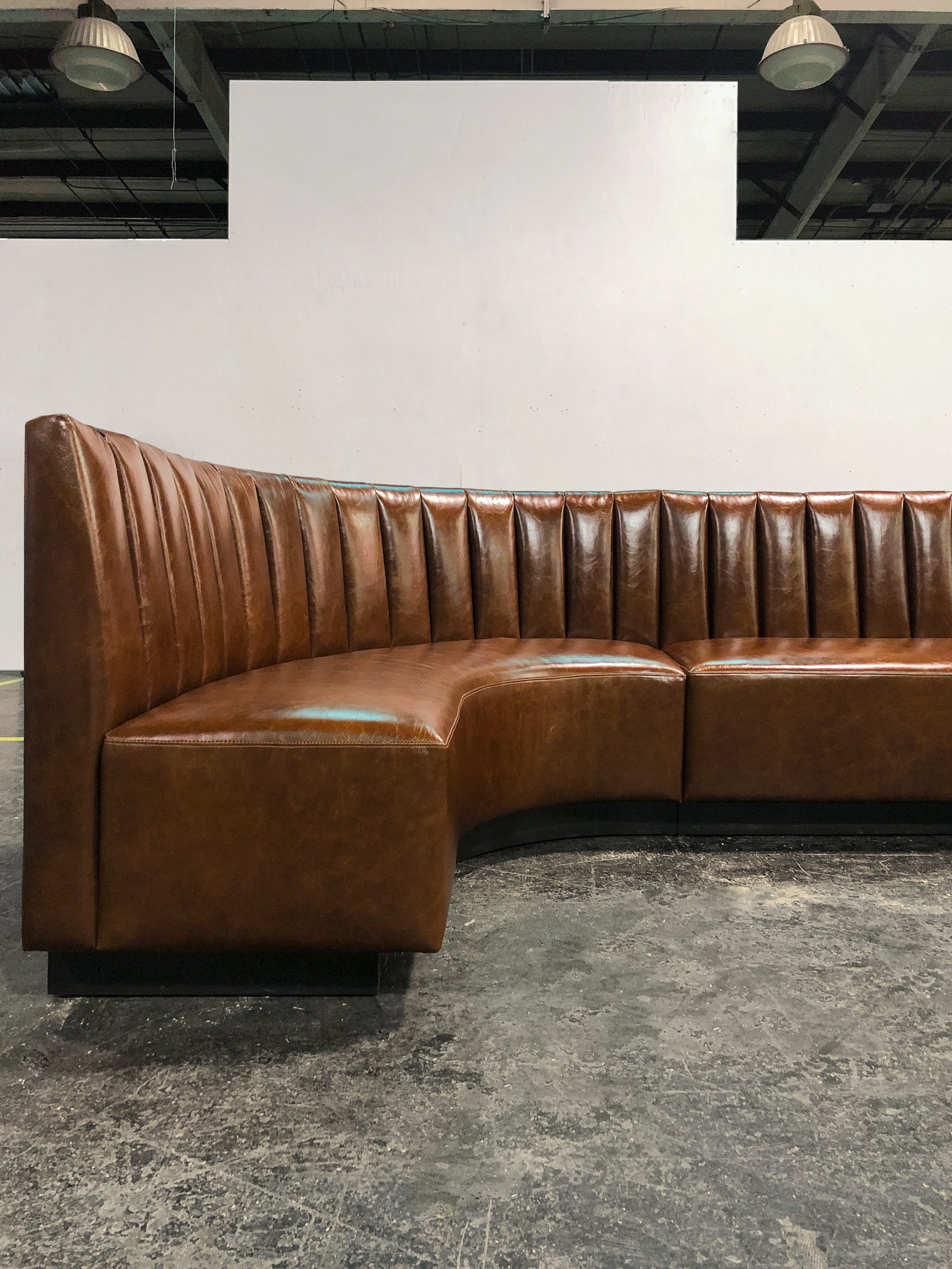 sectional sofa c shape booth restaurantes