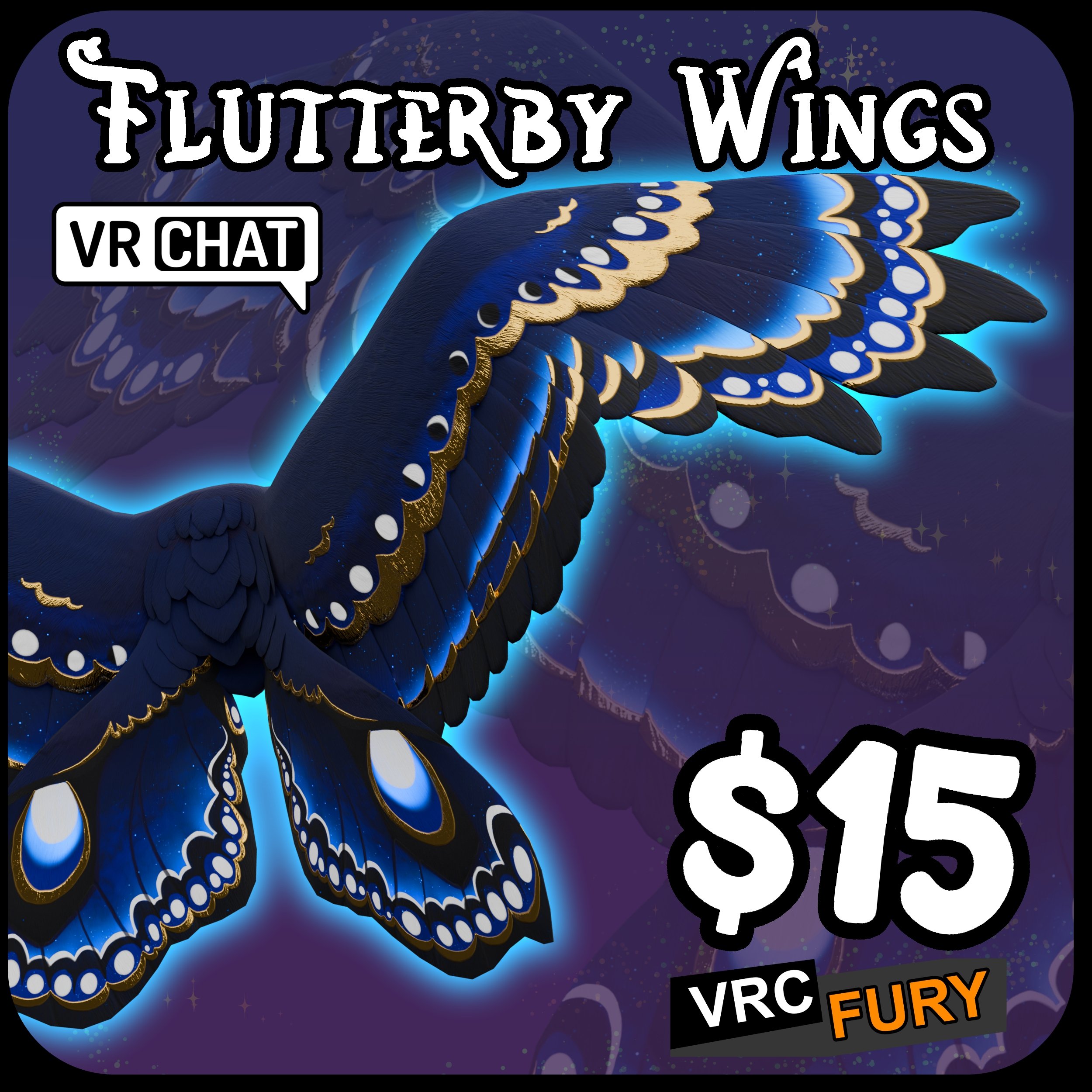 Flutterby Wings Asset