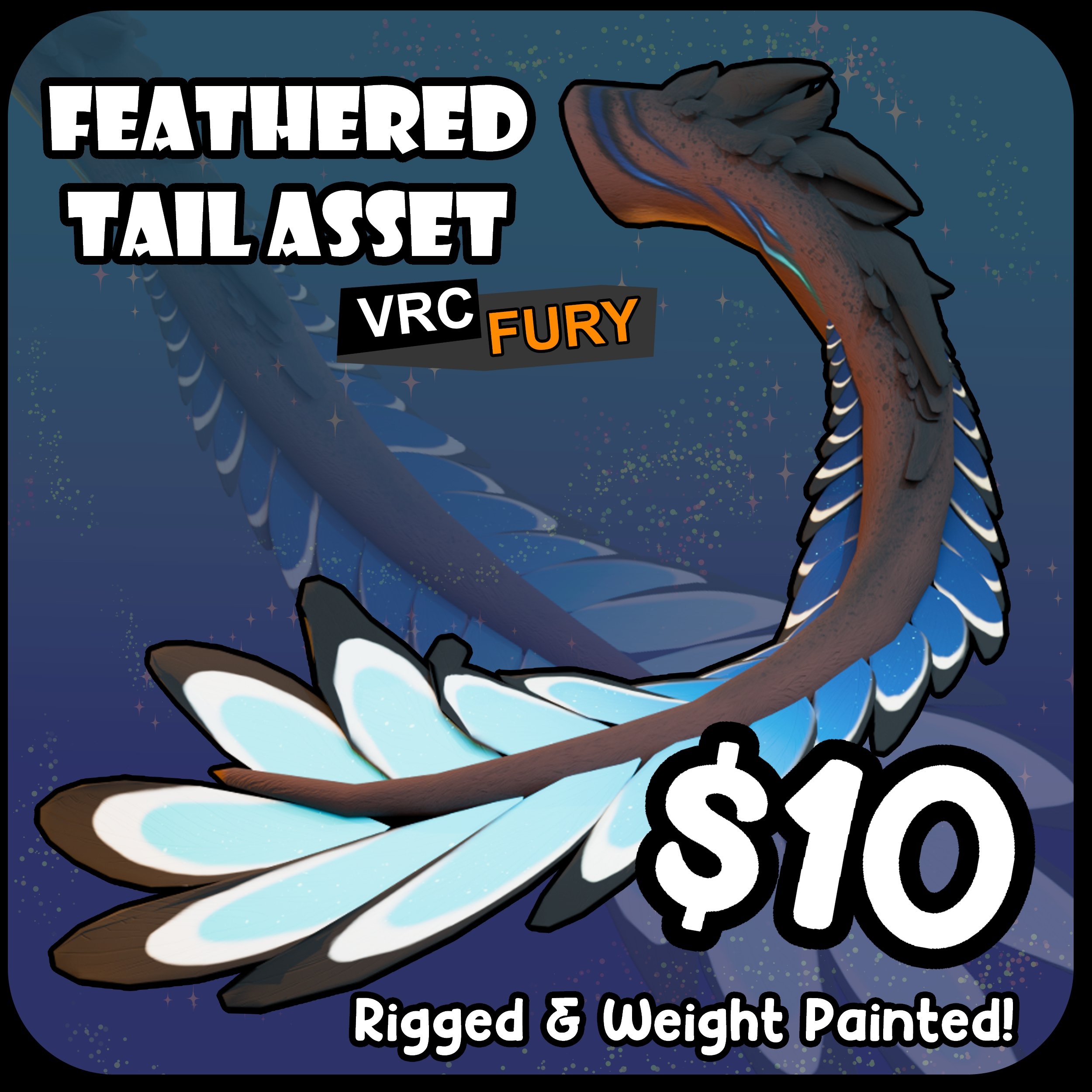 Feathered Tail Asset