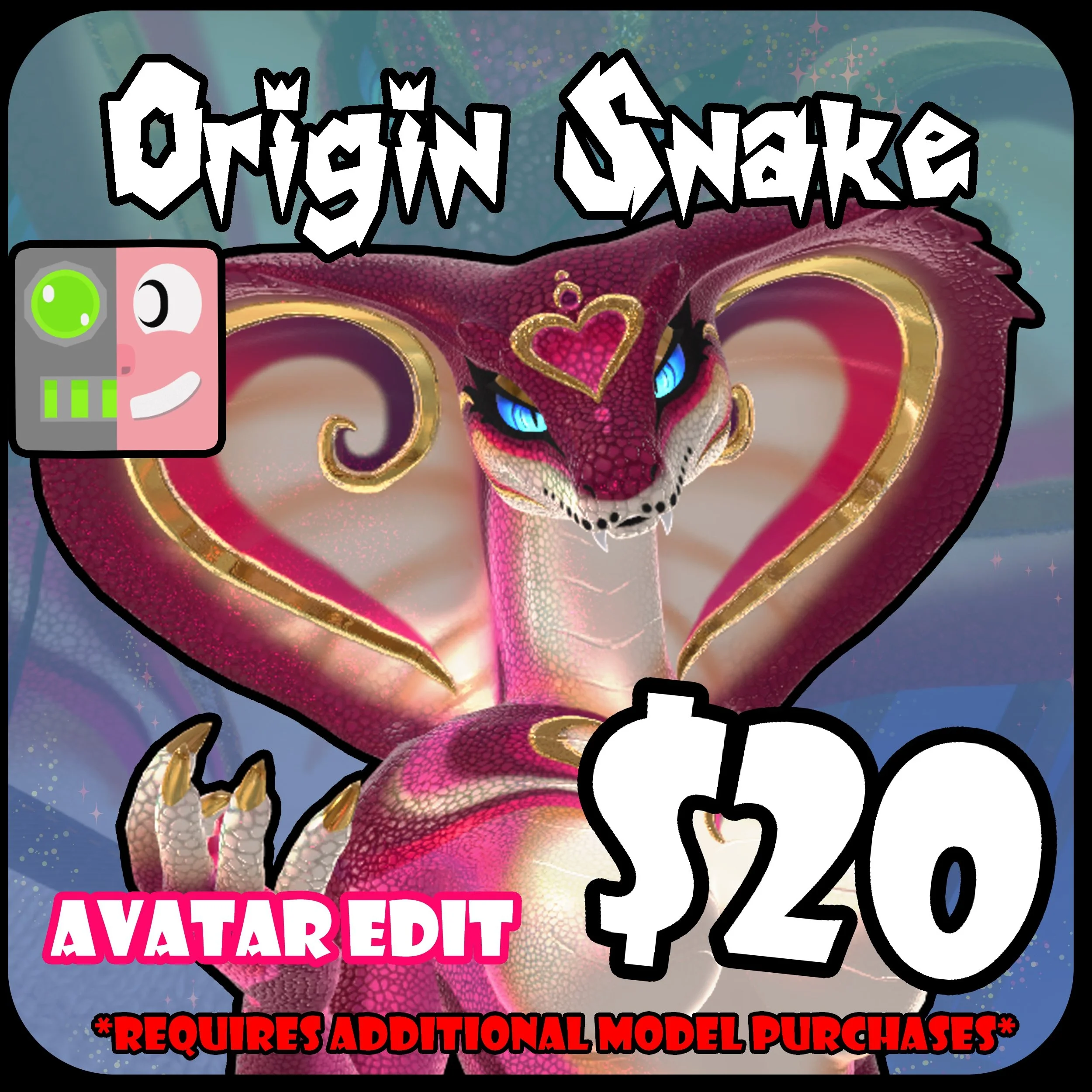 [VRC AVATAR] Origin Snake/Naga