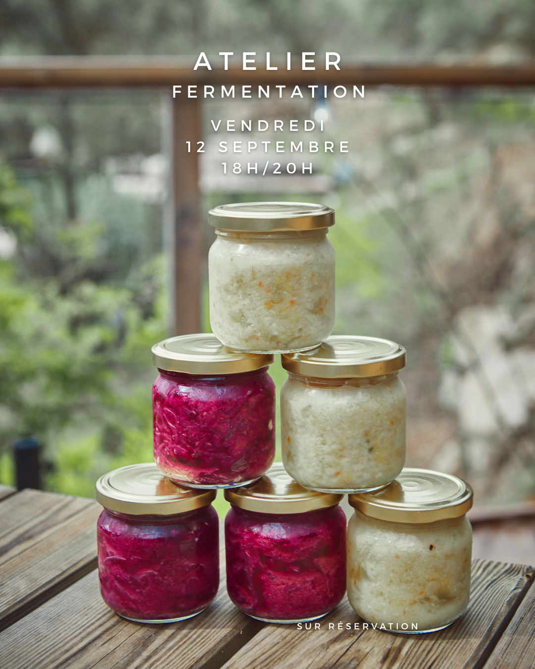 Atelier Fermentation – Saveurs & Santé