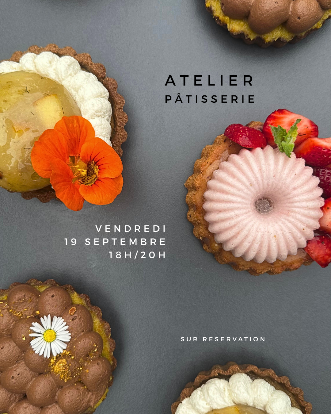 Atelier Pâtisserie - Sans Allergènes